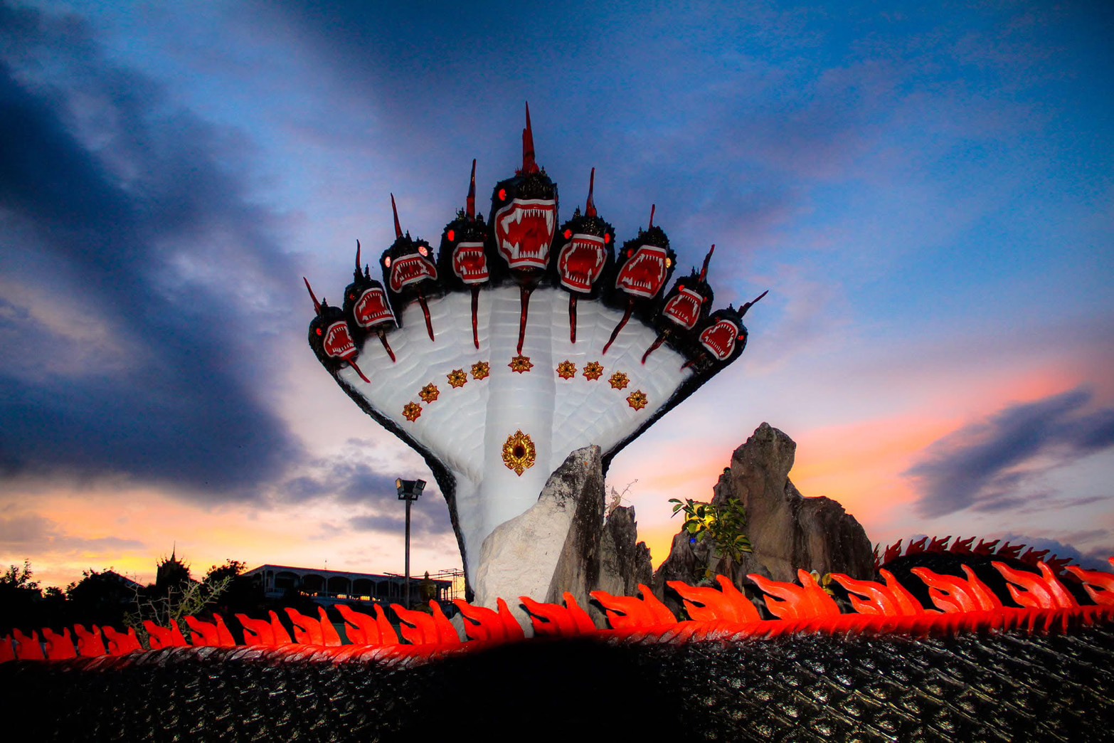 บรรยากาศวัดสวนหินผานางคอย