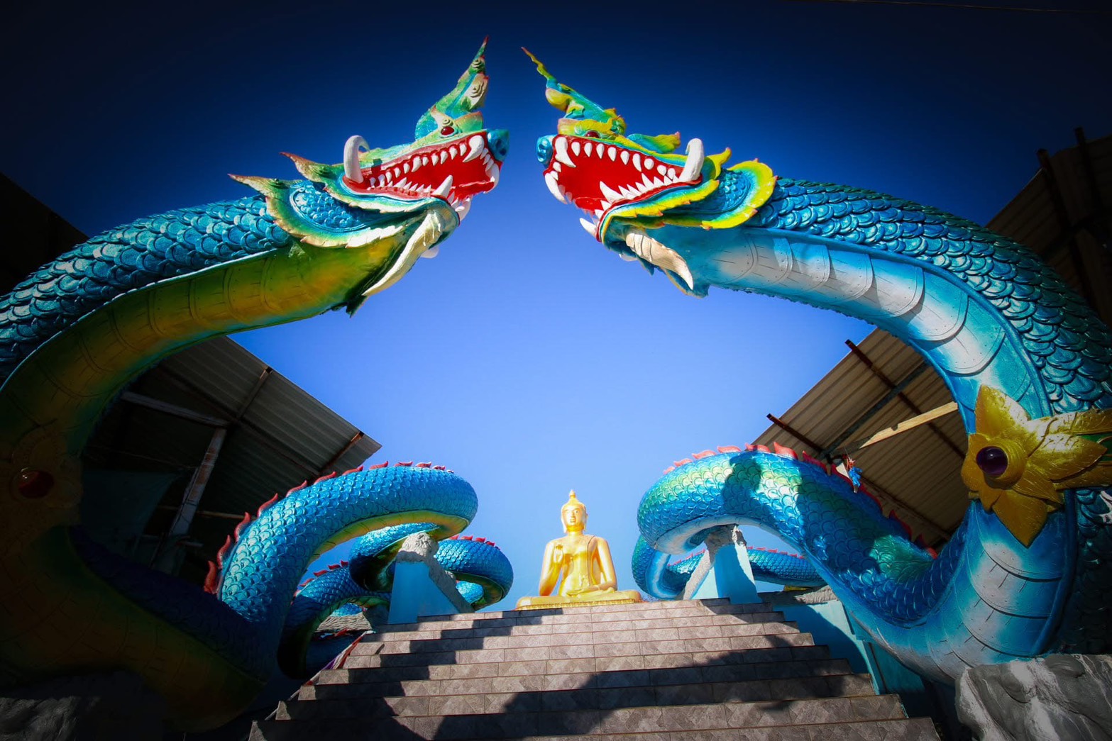 บรรยากาศวัดสวนหินผานางคอย